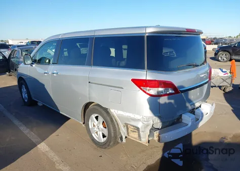 2013 Nissan Quest Sv from USA, damaged, VIN JN8AE2KP9D9065723